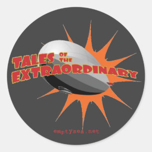 Logotypklistermärke 3", runt klistermärke