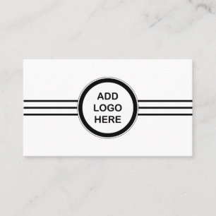 Logotypmallvisitkortar Visitkort