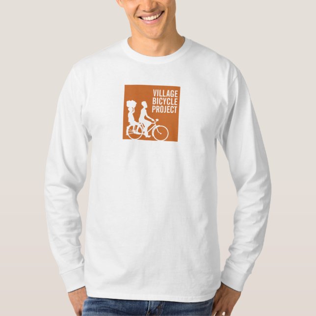 Logotypmanar långärmad t-shirt (Framsida)