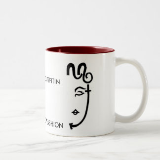 LOGOTYPMUGG FÖR SLOGAN 1&2 Två-Tonad MUGG