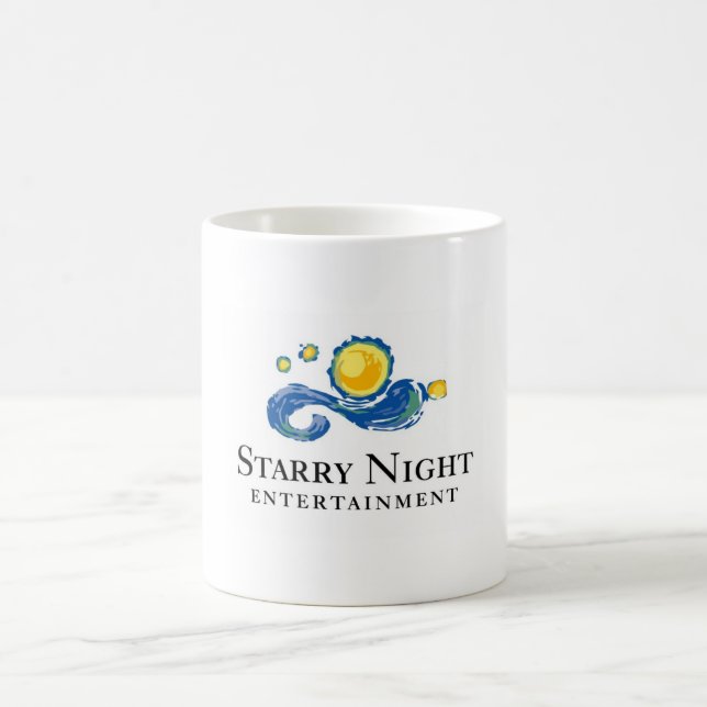 Logotypmugg för Starry natt Kaffemugg (Center)