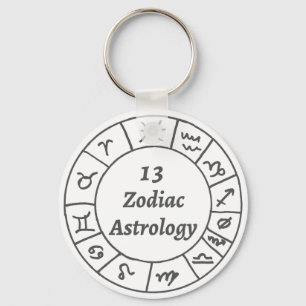 Logotypnyckelring för 13 Zodiac Nyckelring