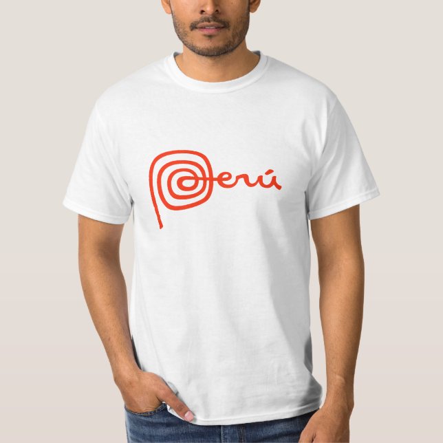 LogotypPeru T-tröja Tee Shirt (Framsida)