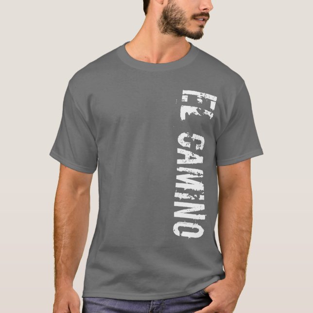 Logotypskjortor för El Camino Vert Tee Shirt (Framsida)