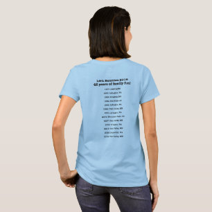logotypslag för grå färg 2-Sided T Shirt