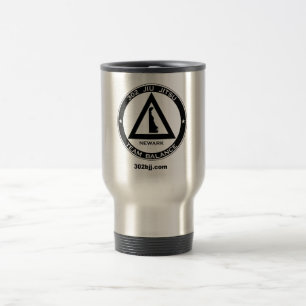 Logotyptravel mug för 302 Jiu Jitsu Resemugg