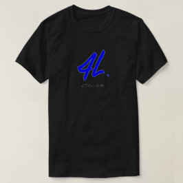 logotyputslagsplats SS/19 för blått 4Life T Shirt