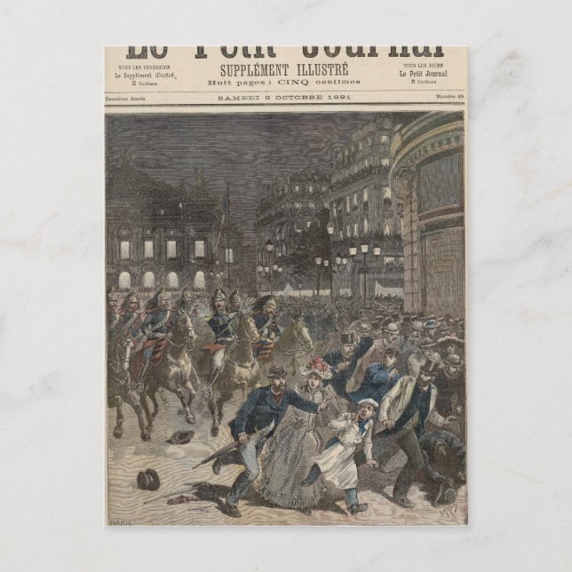 Lohengrins första prestanda vykort (Framsida)