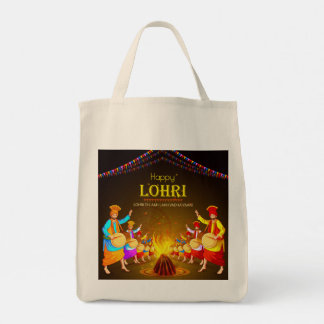 Lohri Canvas Totes - Eco-Friendly och Snyggt Shop Tygkasse