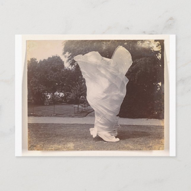 Loie Fuller Dancing Vykort (Framsida)