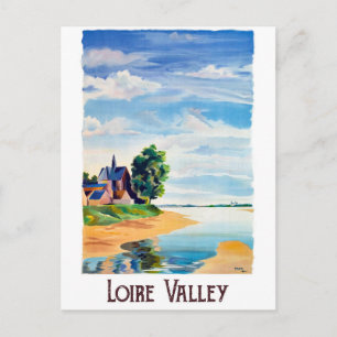 Loire-dalen, Frankrike Vykort