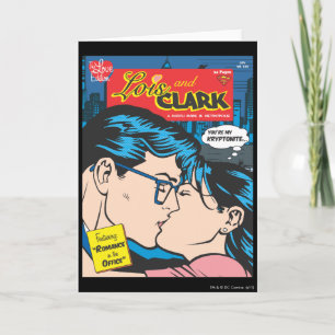 Lois and Clark Tecknad Kort