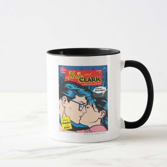 Lois and Clark Tecknad Mugg (Höger)