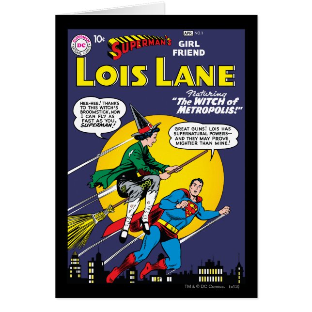 Lois Lane #1 Hälsningskort (Framsidan)