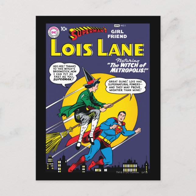 Lois Lane #1 Vykort (Framsida)