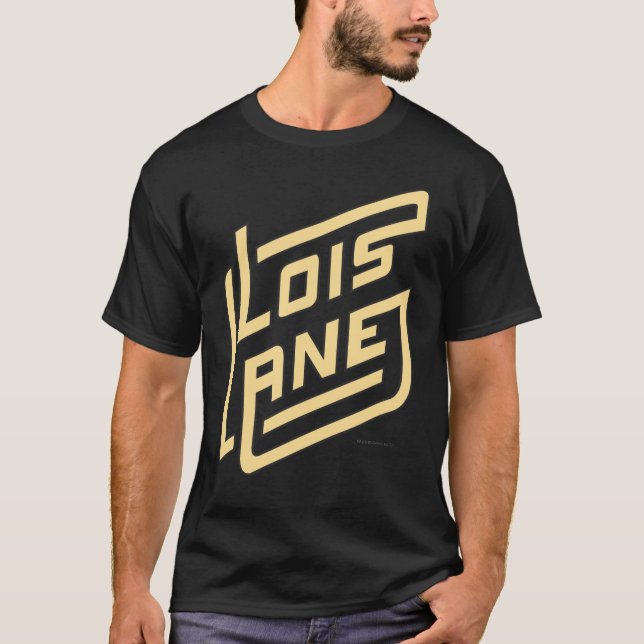Lois Lane Logotyp T Shirt (Framsida)