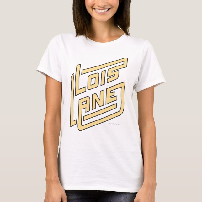 Lois Lane Logotyp T-shirt (Framsida)