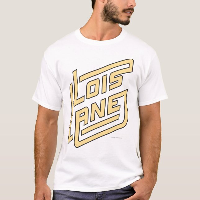 Lois Lane Logotyp T-shirt (Framsida)