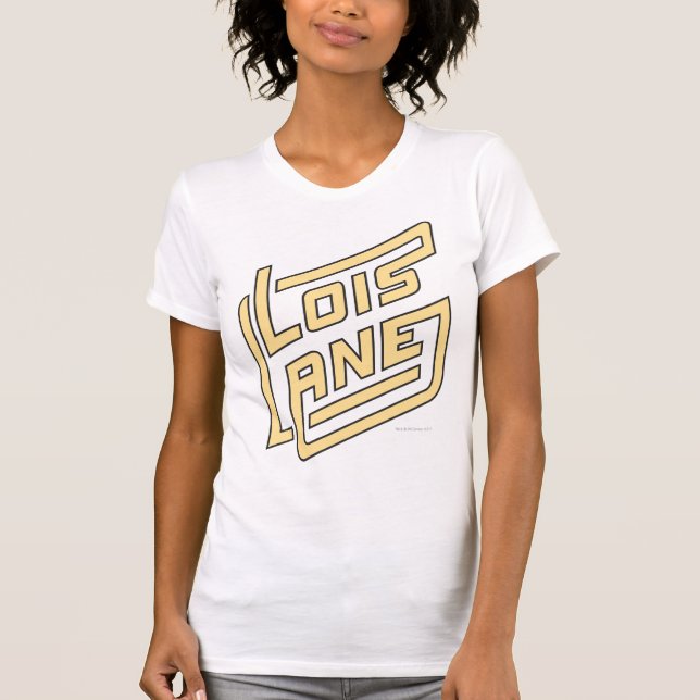Lois Lane Logotyp T-shirt (Framsida)
