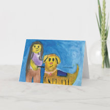 Lois Therapy Hund - Kids Art for CHOC
