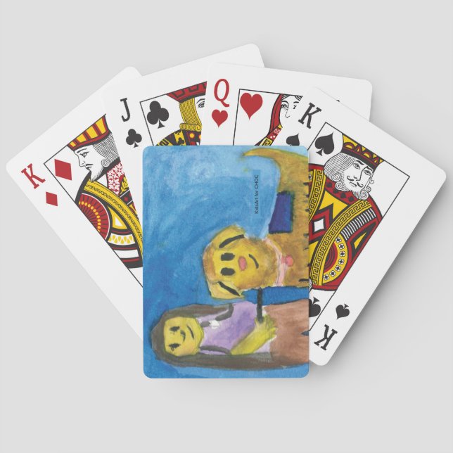 Lois Therapy Hund - Kids Art for CHOC Casinokort (Baksidan)