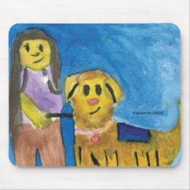 Lois Therapy Hund - Kids Art for CHOC Musmatta