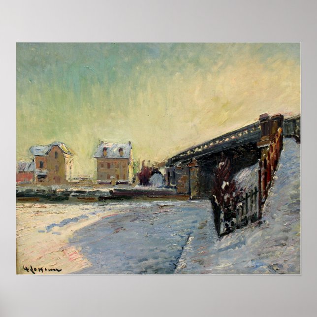 Loiseau - Bridge of St. Ouen Poster (Framsidan)