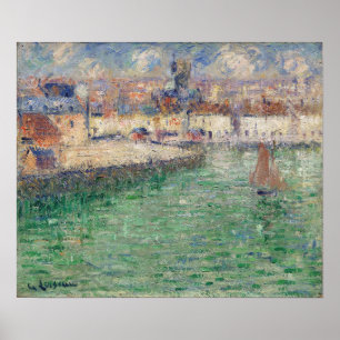 Loiseau - Dieppe hamn Poster