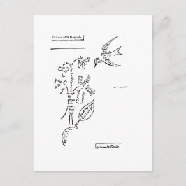 L'oiseau et le bouquet, Apollinaire Vykort