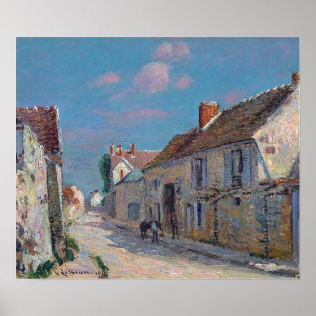 Loiseau - Gata vid Ennery Seine Et Oise 1912 Poster (Framsidan)