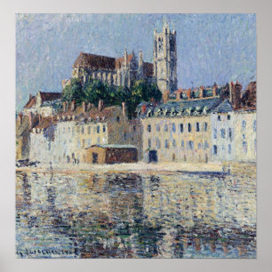 Loiseau - katedralen i augusti 1902 poster