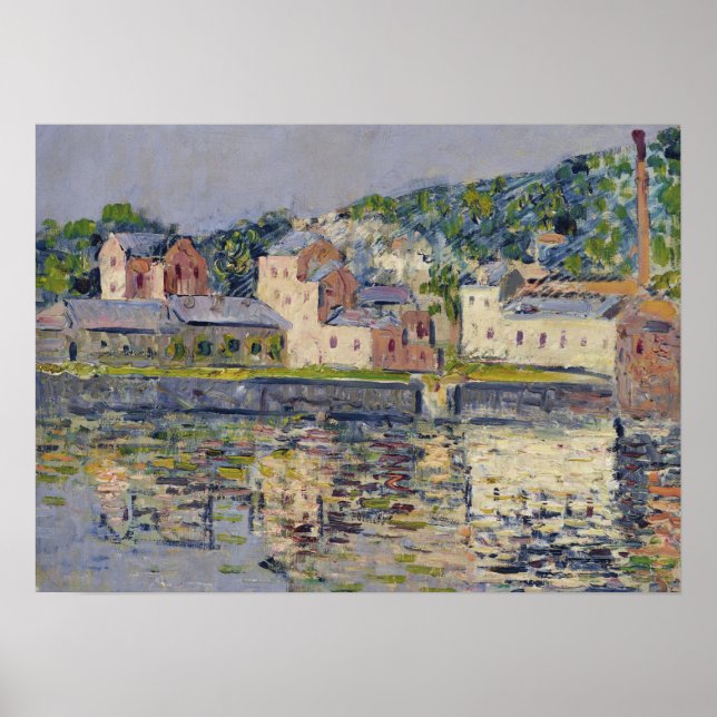 Loiseau - Pontoise Bank Poster (Framsidan)