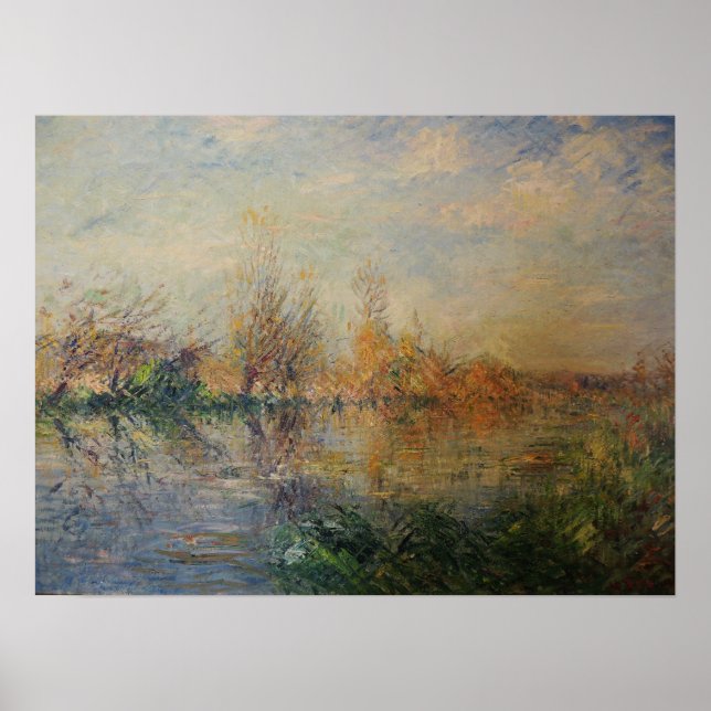Loiseau - Senhöst Eurefloden I Vaudreuil Poster (Framsidan)