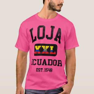 Loja Ecuador XXL Athletic Design T Shirt