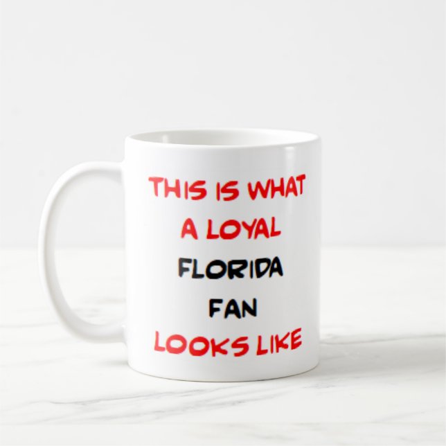 lojal Florida-fan Kaffemugg (Vänster)