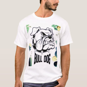 Lojal Modig Ostoppbar Bulldog T Shirt