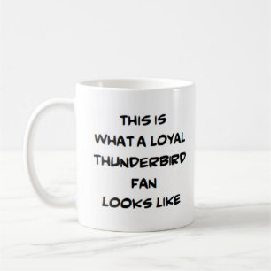 lojal thunderbird-kaffet fläkt mugg