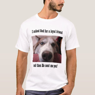 Lojal vän Huskie Tee