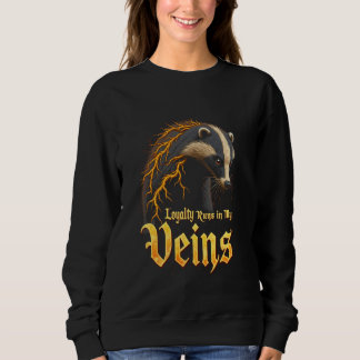 Lojalitet Flödar Genom Mina Ådror Vild Honungsgräv T Shirt