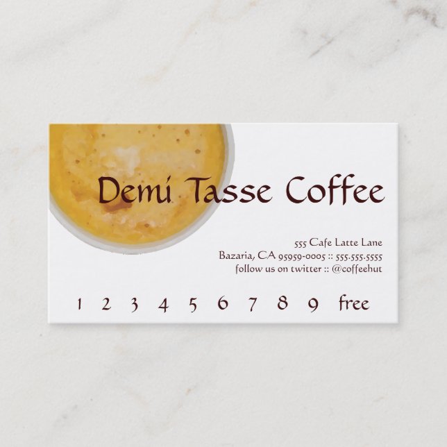 Lojalitet för Demi Tasse (Framsida)