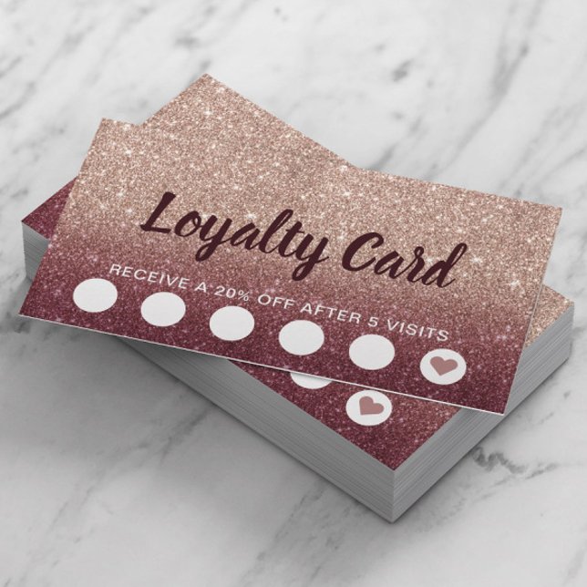Lojalitet Glitter i Ro i Guld (Skapare uppladdad)