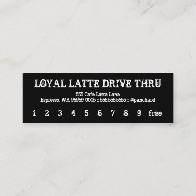 Lojalitet Latte Drev-Till och med brutet (Framsida)