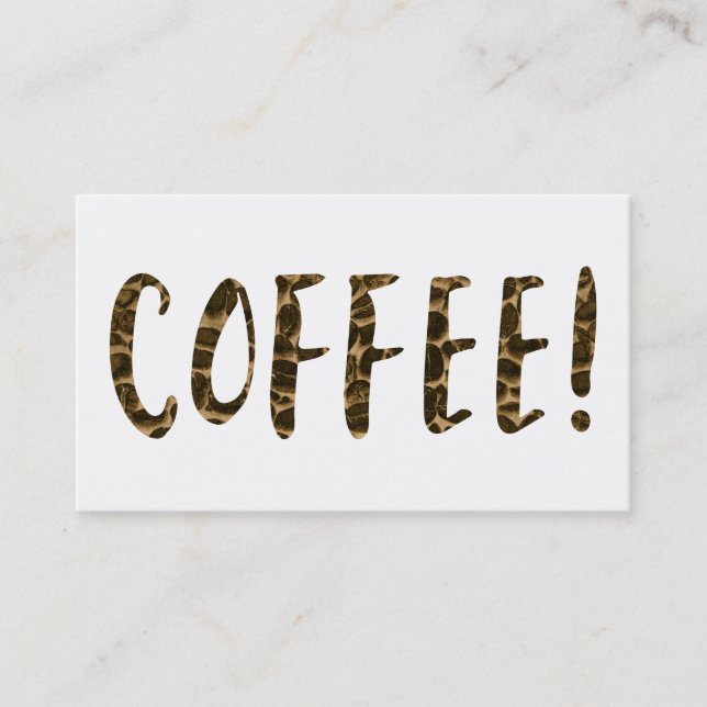 lojalitet mot kaffebönor (Framsida)