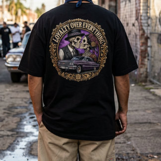 Lojalitet över allt Bakslag T Shirt