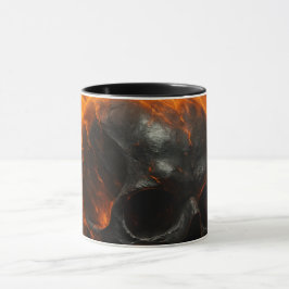 Lojalitet Smakar Bättre” – Flaming Skull Tribal Mu Mugg