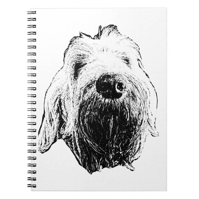 Lojalitetens linjer: Spinone Anteckningsbok (Framsidan)