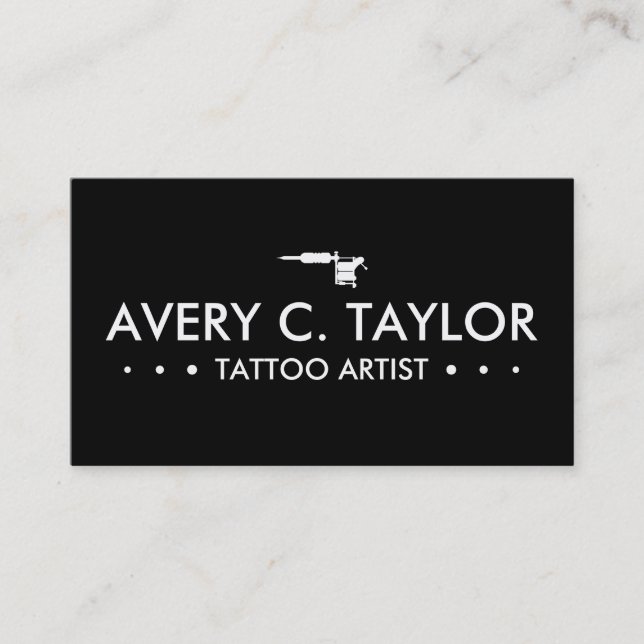 Lojalitetprogram för TATUERING 3dots Lojalitetskort (Framsida)