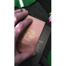 Lojalty för YOGA Meditation-instruktor Slår Lotus