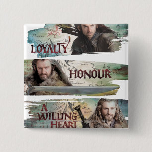 Lojalty, heder, en Willing Heart Knapp