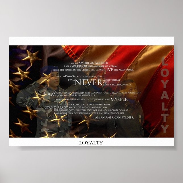 Lojalty Poster (Framsidan)